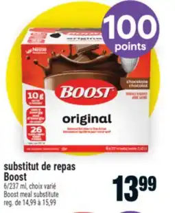 Super C substitut de repas Boost | Boost meal substitute offer