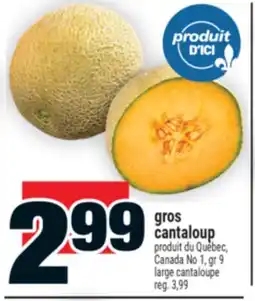 Super C GROS CANTALOUP | LARGE CANTALOUPE offer