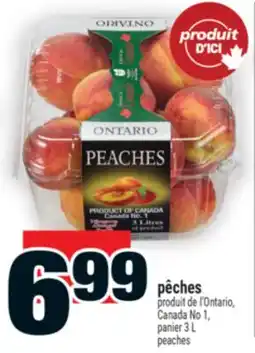 Super C PEACHES | PANIER offer