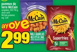 Super C pommes de terre McCain | McCain potatoes offer