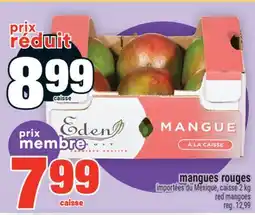 Super C MANGUES ROUGES | RED MANGOES offer