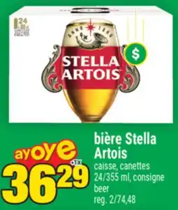 Super C BIÈRE STELLA ARTOIS | BEER offer