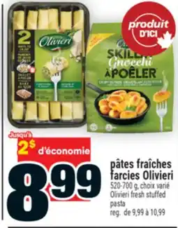 Super C PÂTES FRAÎCHES FARCIES OLIVIERI | OLIVIERI FRESH STUFFED PASTA offer