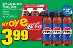 Super C BOISSON GAZEUSE PEPSI, COKE | CONSIGNE SOFT DRINK offer