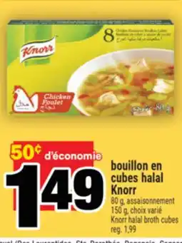 Super C BOUILLON EN CUBES HALAL KNORR | KNORR HALAL BROTH CUBES offer