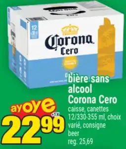Super C BIÈRE SANS ALCOOL CORONA CERO | BEER offer
