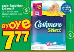 Super C papier hygiénique Cashmere |Cashmere bathroom tissue offer