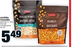 Super C ARACHIDES IRRÉSISTIBLE | IRRÉSISTIBLE PEANUTS offer