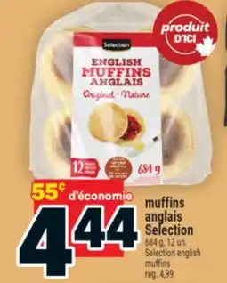 Super C MUFFINS ANGLAIS SELECTION | SELECTION ENGLISH MUFFINS offer