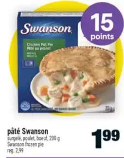 Super C PÂTÉ SWANSON | SWANSON FROZEN PIE offer
