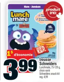 Super C TROUSSE SCHNEIDERS | SCHNEIDERS SNACK KIT offer