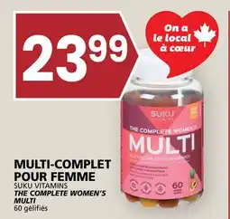 Rachelle-Bery Grocery SUKU VITAMINS THE COMPLETE WOMEN'S MULTI offer
