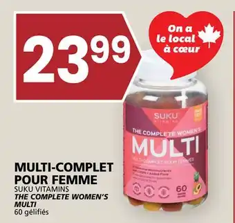 Rachelle-Bery Grocery SUKU VITAMINS THE COMPLETE WOMEN'S MULTI offer