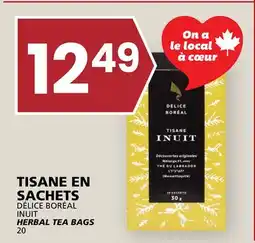 Rachelle-Bery Grocery DÉLICE BORÉAL INUIT HERBAL TEA BAGS offer