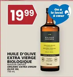 Rachelle-Bery Grocery MAISON ORPHÉE ORGANIC EXTRA-VIRGIN OLIVE OIL offer