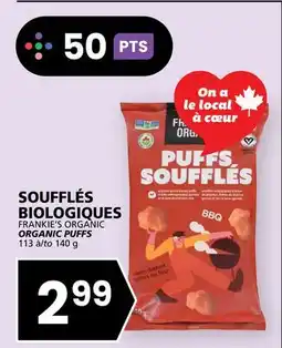 Rachelle-Bery Grocery FRANKIE'S ORGANIC ORGANIC PUFFS offer
