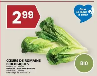 Rachelle-Bery Grocery ORGANIC ROMAINE HEARTS offer