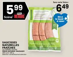 Rachelle-Bery Grocery LES FERMES VALENS FRESH NATURAL SAUSAGES offer