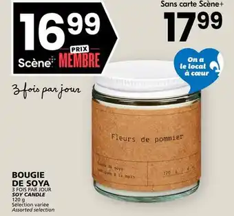 Rachelle-Bery Grocery 3 FOIS PAR JOUR SOY CANDLE offer