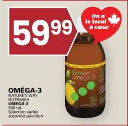 Rachelle-Bery Grocery NATURE'S WAY NUTRASEA OMEGA-3 offer