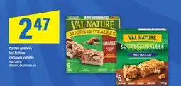 Maxi BARRES GRANOLA VAL NATURE, 192/210 G offer