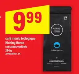 Maxi CAFÉ MOULU BIOLOGIQUE KICKING HORSE, 284 G offer