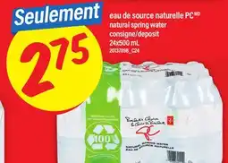 Maxi EAU DE SOURCE NATURELLE PC, 24X500 ML offer