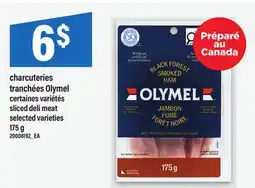Maxi CHARCUTERIES TRANCHÉES OLYMEL | SLICED DELI MEAT, 175 g offer