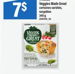 Maxi FRITTATAS VEGGIES MADE GREAT, 340 g offer