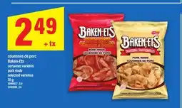 Maxi COUENNES DE PORC BAKEN-ETS | PORK RINDS, 70 G offer
