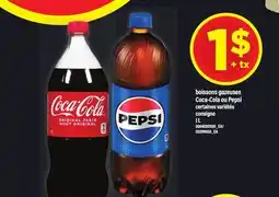 Maxi BOISSONS GAZEUSES COCA-COLA OU PEPSI, 1 L offer