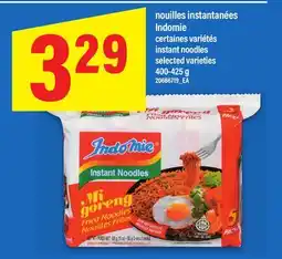 Maxi NOUILLES INSTANTANÉES INDOMIE | INSTANT NOODLES, 400-425 G offer