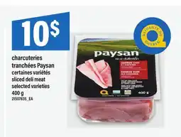 Maxi CHARCUTERIES TRANCHÉES PAYSAN | SLICED DELI MEAT, 400 G offer