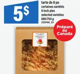 Maxi TARTE DE 8 PO | 8 INCH PIES, 680/750 G offer