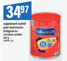 Maxi SUPPLÉMENT NUTRITIF POUR NOURRISSONS ENFAGROW A + , 907 g offer