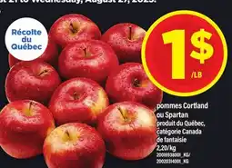 Maxi POMMES CORTLAND OU SPARTAN offer