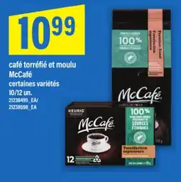 Maxi CAFÉ TORRÉFIÉ ET MOULU MCCAFÉ, 10/12 UN offer