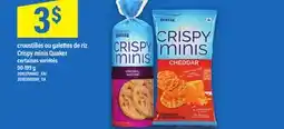 Maxi CROUSTILLES OU GALETTES DE RIZ CRISPY MINIS QUAKER, 90-199 G offer