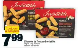 Super C bâtonnets de fromage Irrésistible | Irrésistible cheese sticks offer