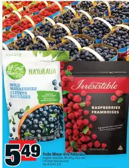 Super C FRUITS MIEUX-ÊTRE NATURALIA | LIFE SMART NATURALIA FRUITS offer