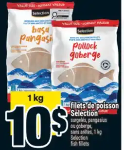 Super C FILETS DE POISSON SELECTION | SELECTION FISH FILLETS offer