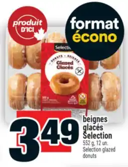 Super C BEIGNES GLACÉS SELECTION | SELECTION GLAZED DONUTS offer