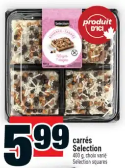 Super C CARRÉS SELECTION | SELECTION SQUARES offer