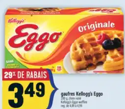 Marché Adonis GAUFRES KELLOGG'S EGGO | KELLOGG'S EGGO WAFFLES offer