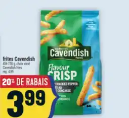 Marché Adonis FRITES CAVENDISH | CAVENDISH FRIES offer