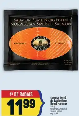 Marché Adonis SAUMON FUMÉ DE L'ATLANTIQUE ROYAL HARBOUR | ROYAL HARBOUR ATLANTIC SMOKED SALMON offer