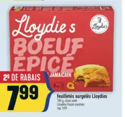 Marché Adonis Feuilletés surgelés Lloydies | Lloydies frozen pastries offer