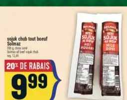 Marché Adonis SOJUK CHUB TOUT BOEUF SOLMAZ | SOLMAZ ALL BEEF SOJUK CHUB offer