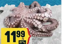Marché Adonis PIEUVRE NETTOYÉE SURGELÉE OU DÉCONGELÉE | CLEANED OCTOPUS offer