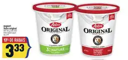 Marché Adonis Yogourt Astro original | Astro original yogurt offer